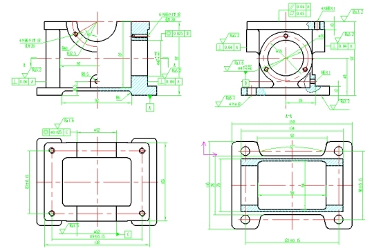 箱座零件的工艺规程及钻4xM8螺纹孔夹具设计