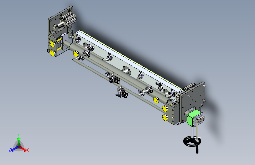 二涂封闭刮刀旋转机构SW2018==1335113=500