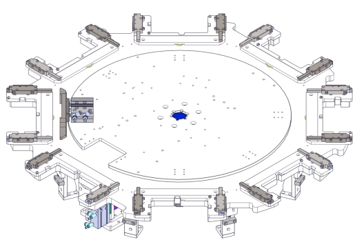 基于DD马达的转盘移载机构