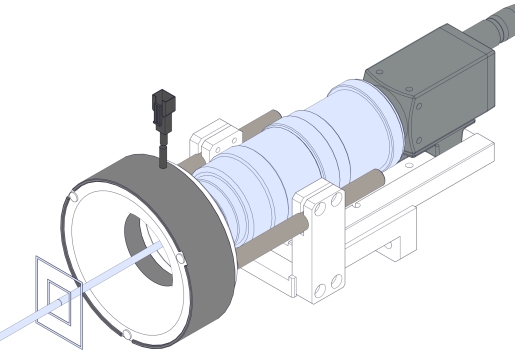 视觉调节支架组件