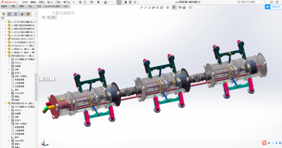 管道自动清洁机器人