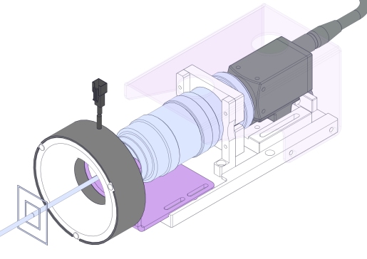 视觉调节支架组件