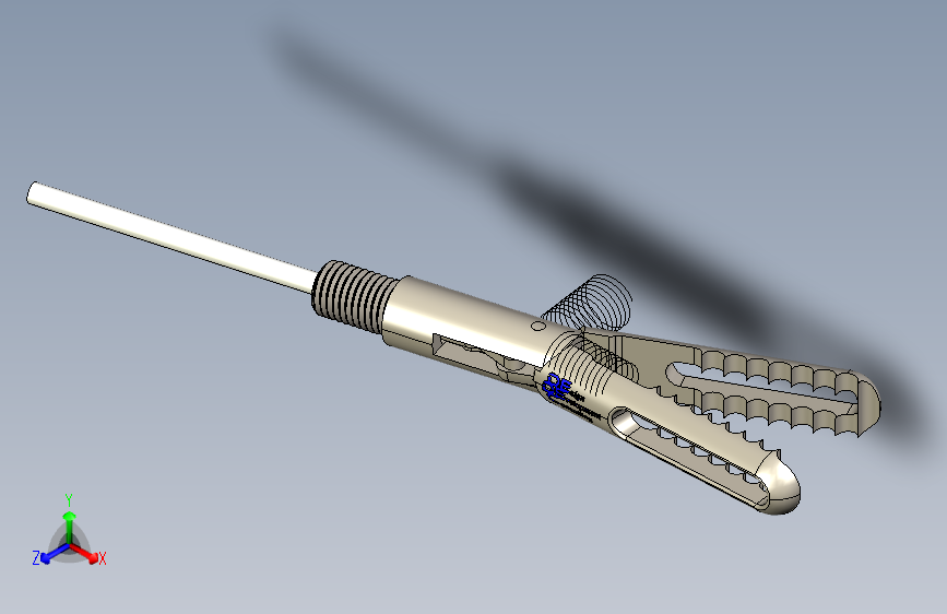 腹腔镜钳头设计模型