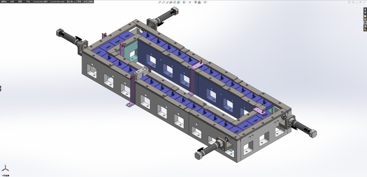 环形回流治具输送机构