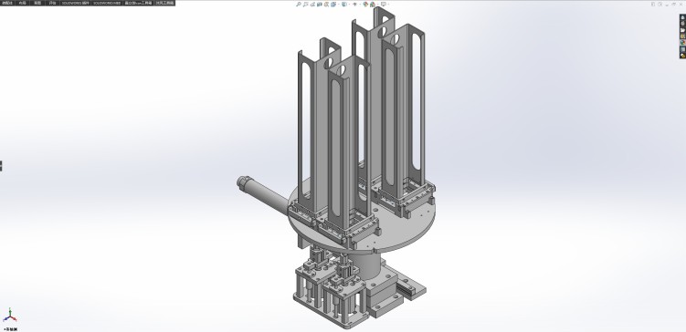 转盘式供料机构