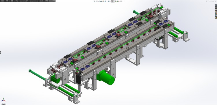 环形回流治具输送机构