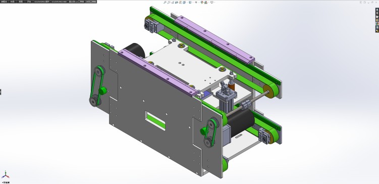 双层双列皮带输送机