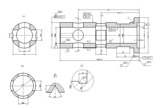 轴套零件的工艺规程及铣60°的V形槽夹具设计