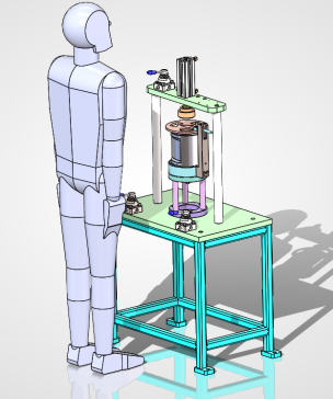 发热盘立式点焊机