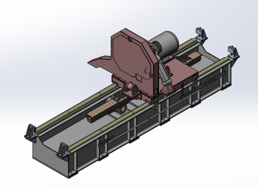 114直缝焊管机组-飞锯