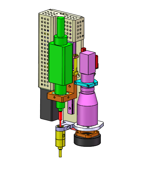 智能电批吸附锁螺丝锁付组件