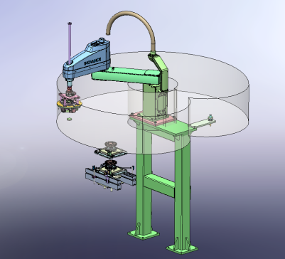 002 转子铁芯移栽机构