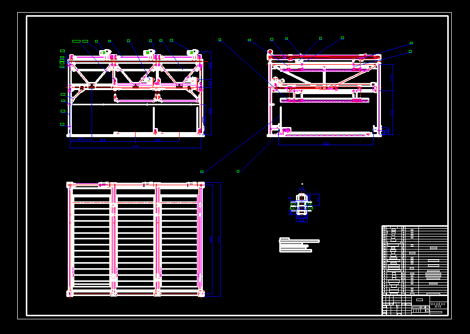 升降横移式立体车库设计