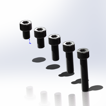 M6x1.0内六角螺栓