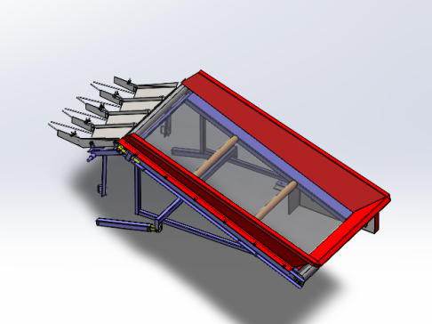 PGS 4马铃薯种薯 切割机 供给输送机部分