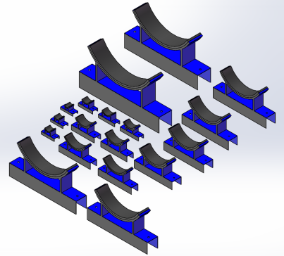 管道弹性托架减振器 18款