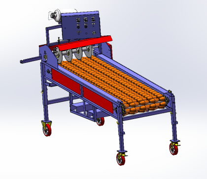 PGS 4马铃薯种薯 切割机 切割段组装