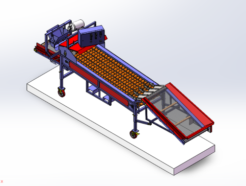 PGS 4型马铃薯种薯 切割机总装