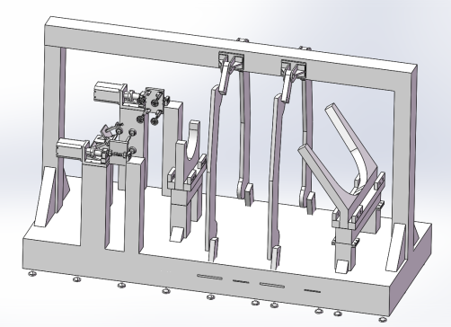 自动化定位夹紧工装