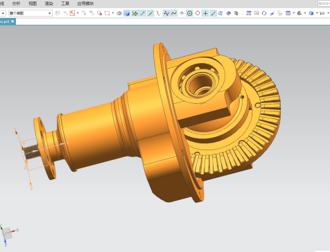 主减速器及差速器设计【含UG三维图】823772