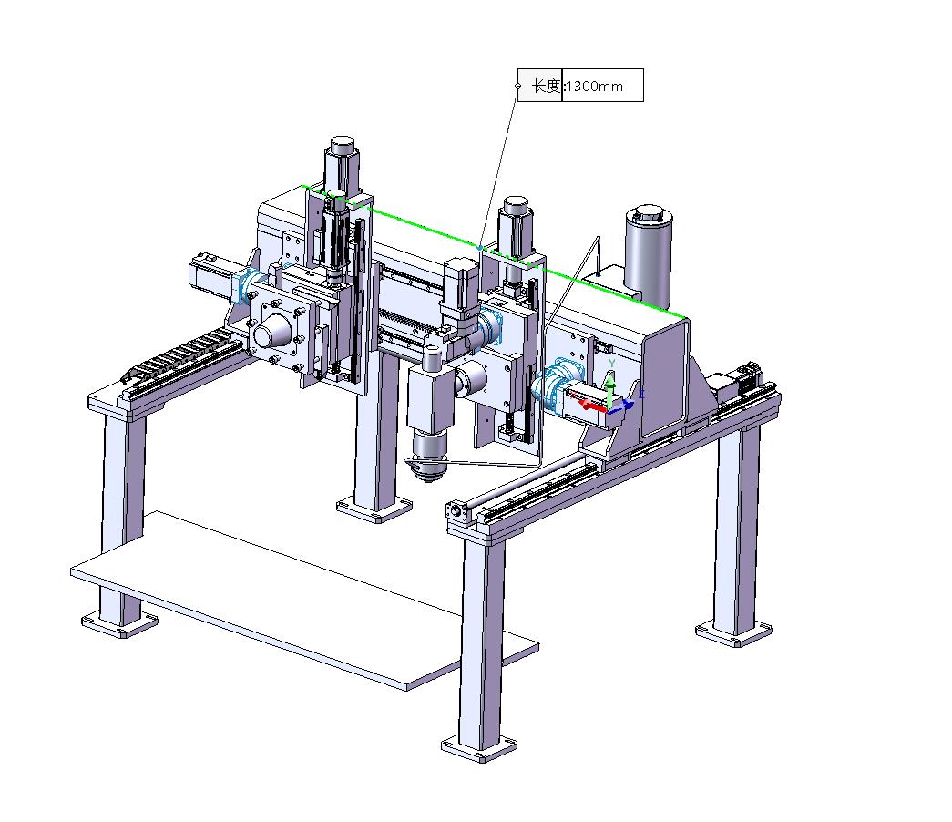 双工位-自动换刀-车钻复合龙门加工机械手