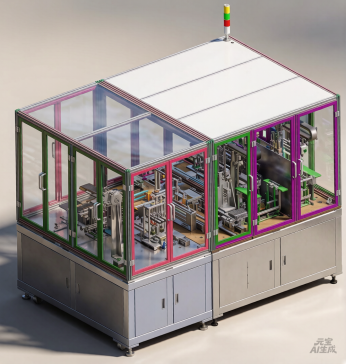 全自动动力锂电池叠片机-精品图纸、可编辑、带工程图、落地生产