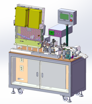 锂电池(充电)喷码一体机 精辟图纸、可编辑待工程图、落地生产