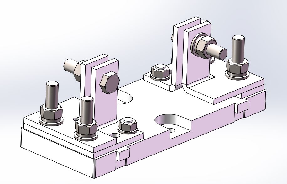方管母线勾叉型熔断器底座