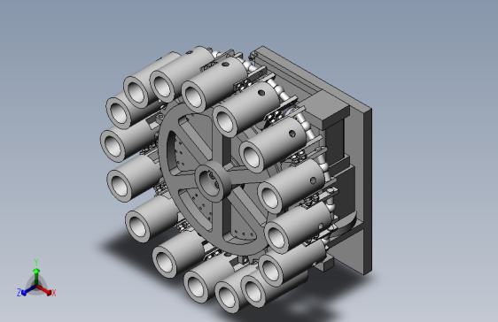 加工中心16刀刀库(盘式刀库)