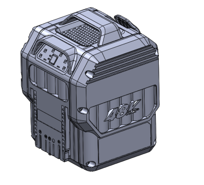 48V锂电池包模型