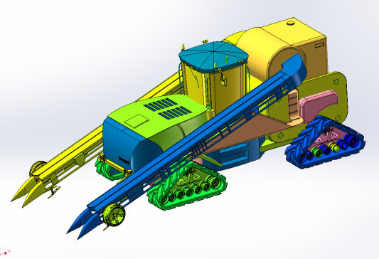 联合花生收割机