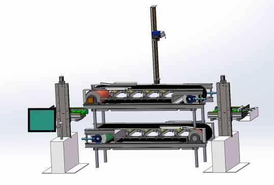激光打标机（模型工程图说明书一套全）