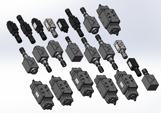 叠加式节流阀 22款