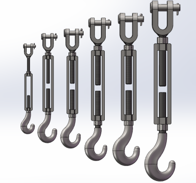 花篮螺栓 CU型 6款