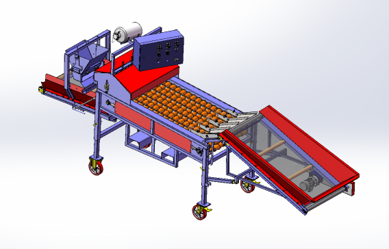 PGS 4基础版马铃薯种薯 切割机总装