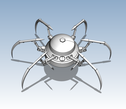 仿生蜘蛛机器人