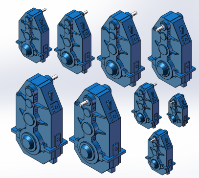 起重机立式减速器 QJ-T型 11款