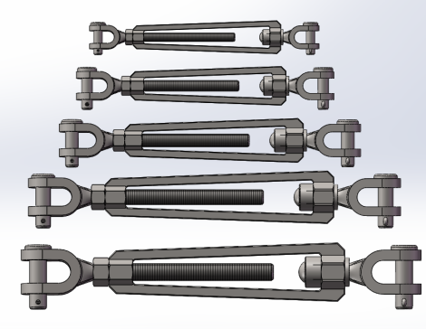 螺旋式花篮螺栓 UU型 5款