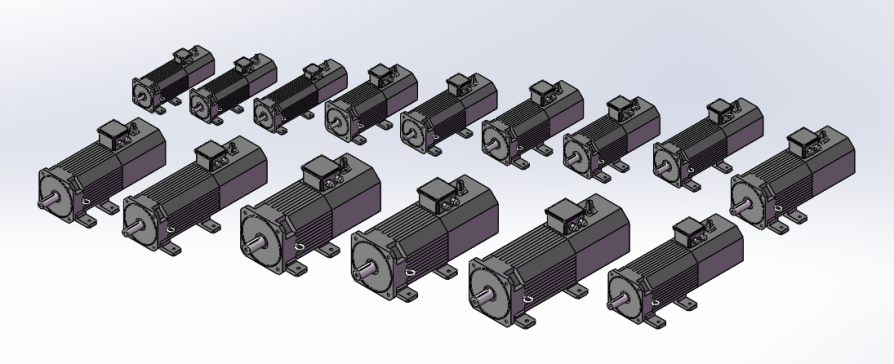 UBF主轴伺服电机 15款