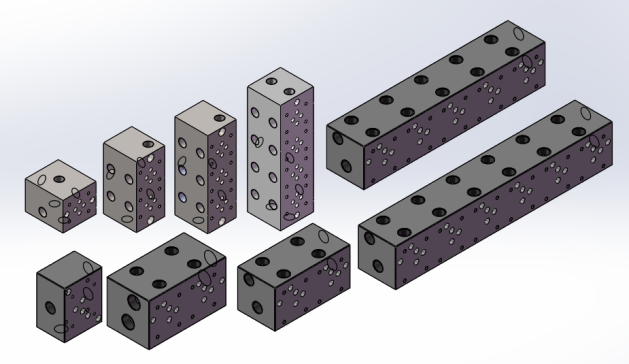 叠加式集成块 9款