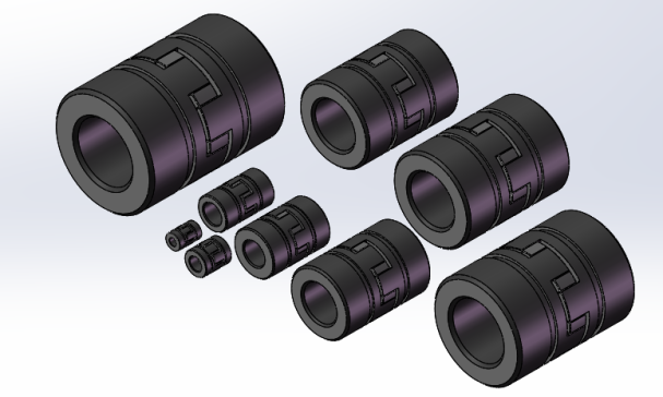 凸爪式弹性联轴器L型 9款