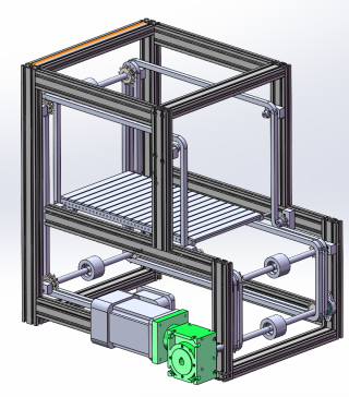 Z型连续提升机-可编辑+工程图