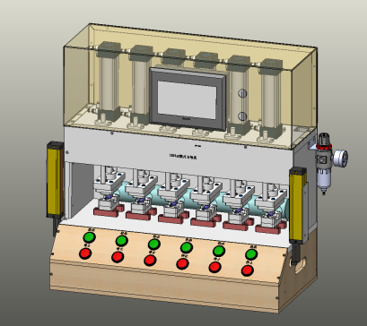 笔帽点胶压合机-精品图纸可编辑带工程图