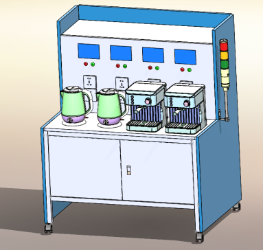 煮水干浇测试台