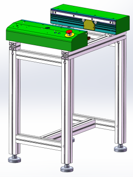0.5M接驳台-可编辑带工程图