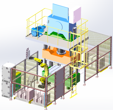 板件四周折弯冲压自动化项目