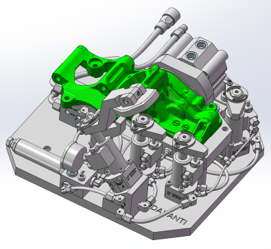 某外企一款产品气密性检测工装