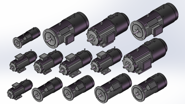 主轴变频调速电机 UABPT系列 14款
