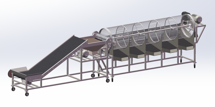 大蒜分级筛选机