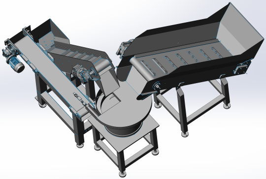 小件振动盘来料装置